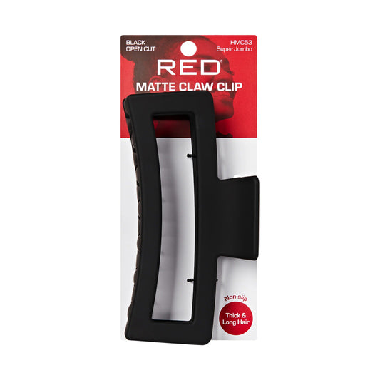 RED Super Jumbo Matte Hair Claw Clip - product image 2