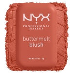 NYX Buttermelt High-Pigment Powder Blush - Color 09 FEELING BUTTA swatch
