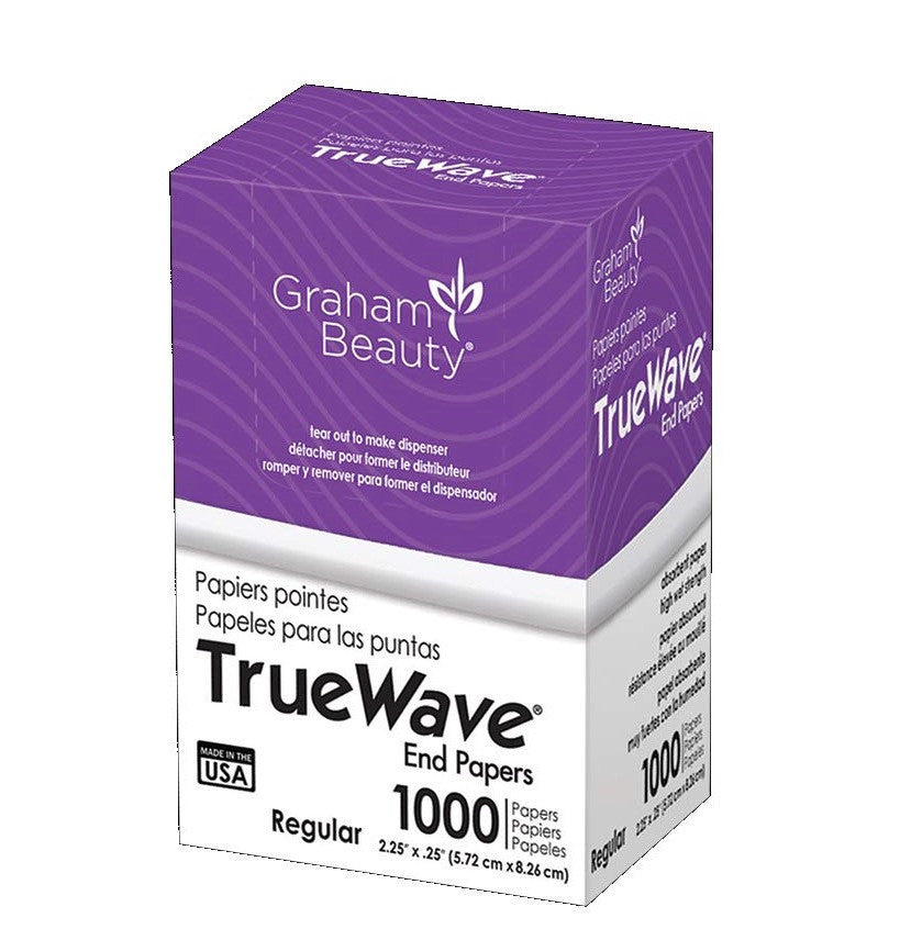 Graham Beauty TrueWave End Papers (2.25X3.25)