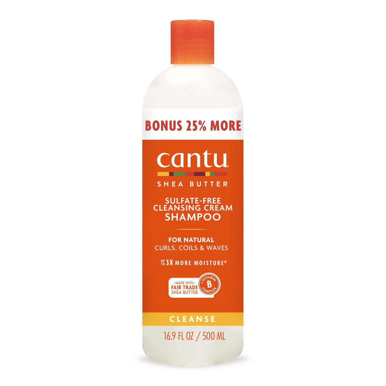 Cantu Sulfate Free Cleansing Cream Shampoo (16.9oz)