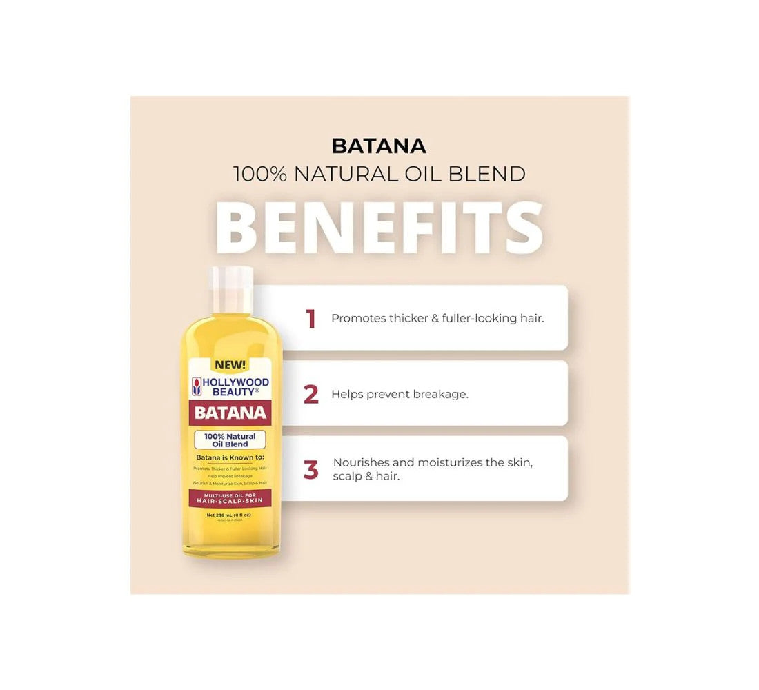 Hollywood Beauty Batana Oil (8oz) - product image 3