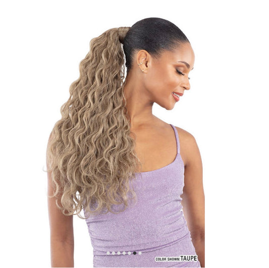 Mayde Beauty Synthetic Secret Pocket Pony pro - OCEAN WAVE 22" - product image 2
