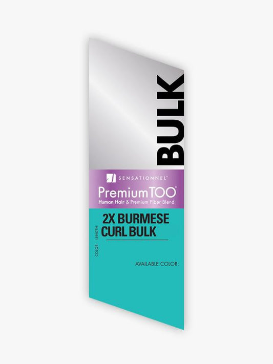 SENSATIONNEL Premium TOO Bulk Hair - 2X BURMESE CURL BULK 18" - product image 2