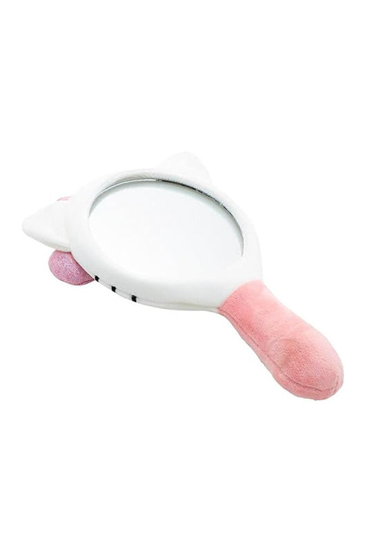 THE CREME SHOP Hello Kitty Plush Portable Mirror