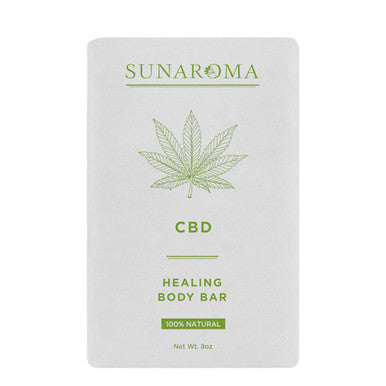 SUNAROMA CBD Healing Body Bar (8 oz)
