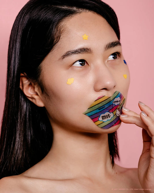THE CREME SHOP Hello Kitty Hydrogel Lip Patch (Strawberry Flavored)
