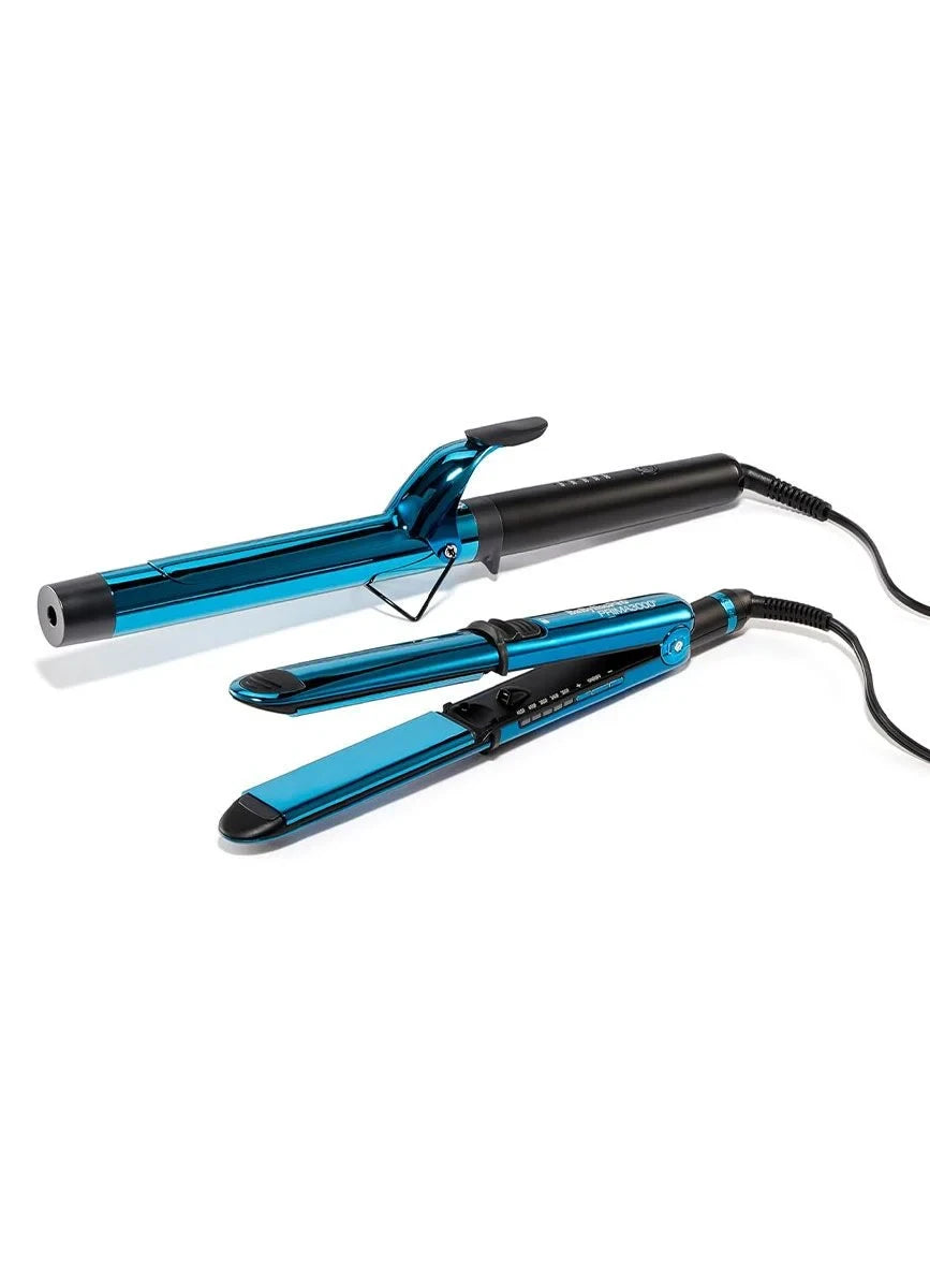 BaBylissPRO Nano Titanium 1 1/4" Extended-Barrel Curling Iron & 1 1/4" Prima 3000 Iron (Limited Edition BNTPP54MB) - product image 11