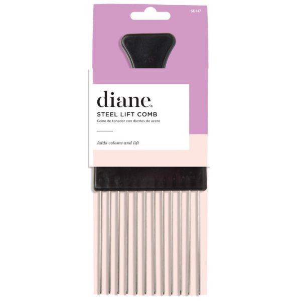 DIANE Steel Lift Comb (Black)