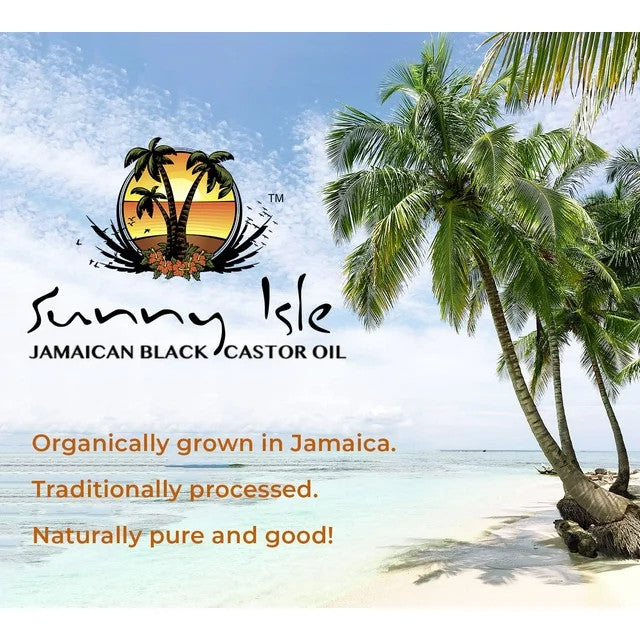 Sunny Isle Jamaican Black Castor Oil infused with Chebe Powder (4oz)