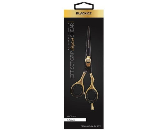 Black Ice professional Stylish Off Set Grip 5.5" Shear