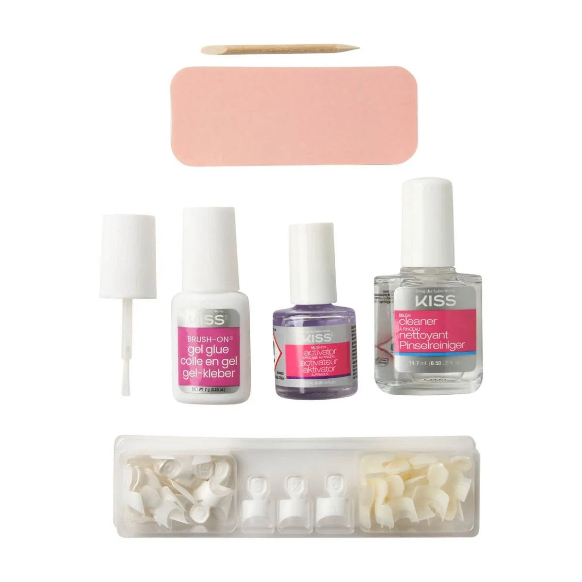 KISS Professional Brush on Gel Nail Kit