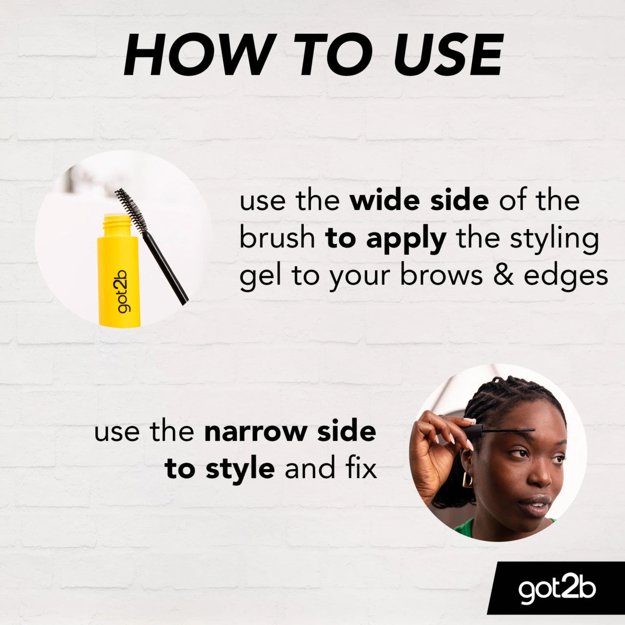 Got2b Glued Brow & Edge Gel