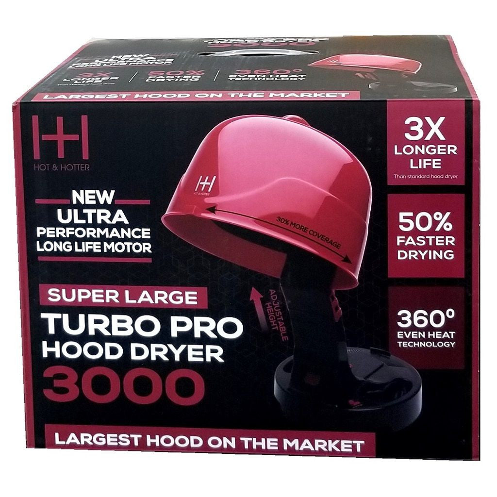 Annie Hot & Hotter Super Large Turbo Pro Hood Dryer 3000