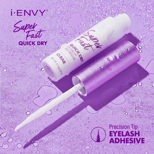 KISS I Envy Super Fast Quick Dry Clear Lash Glue - Clear
