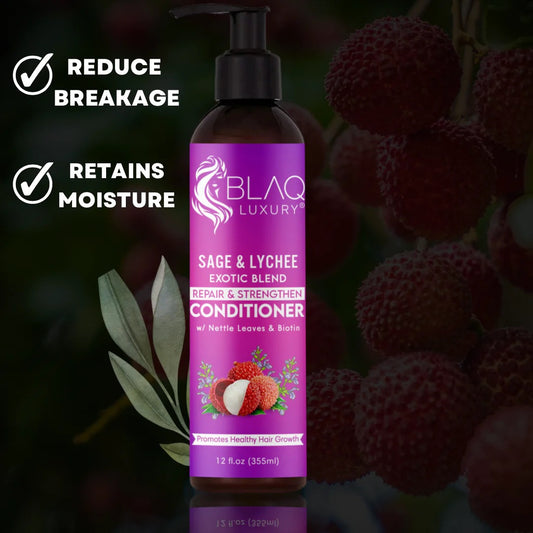 BLAQ Sage & Lychee Repair and Strengthen Conditioner