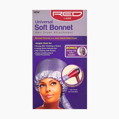 RED Universal Soft Bonnet Hair Dryer Attachment