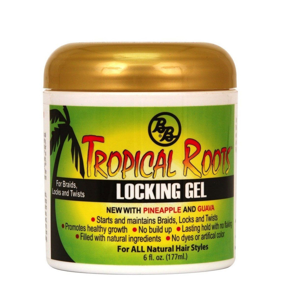 Bronner Brothers Tropical Roots Locking Gel (6 oz)