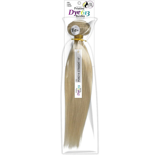 MANE CONCEPT 100% Unprocessed Human Hair Weave - DYE 613 Straight