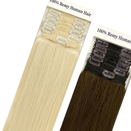 Hair Couture 100% Remy Human Hair Extension NEOPHILIA 9PCS Clip-On 14"-22"