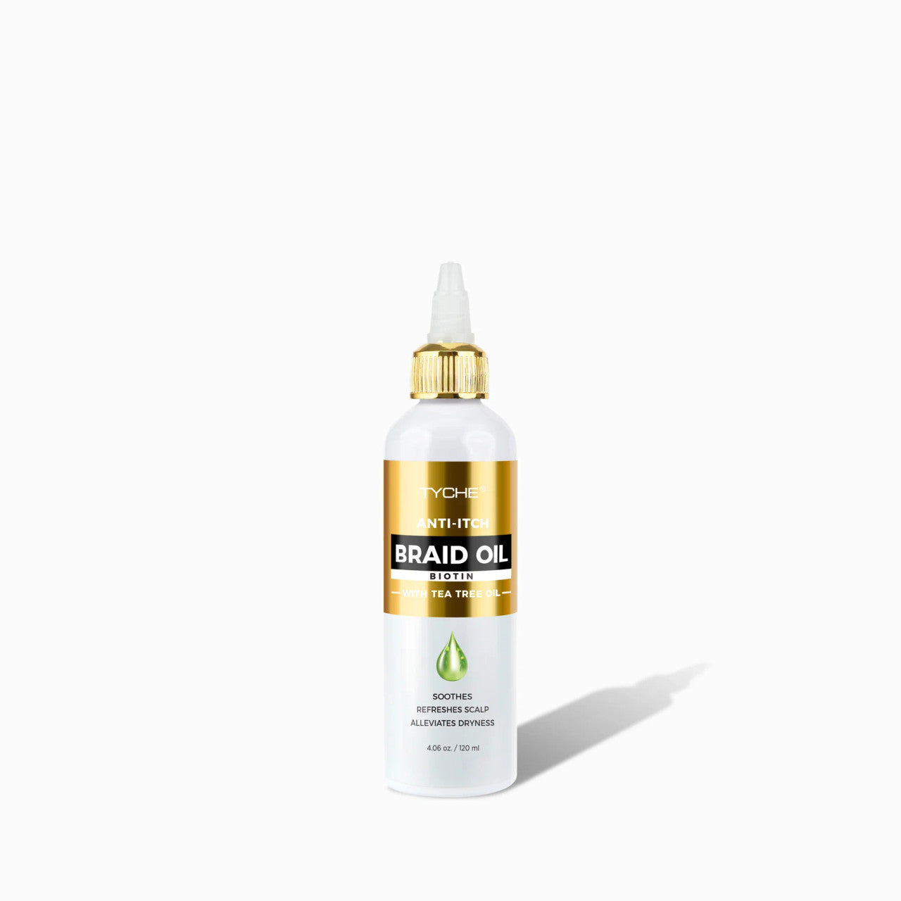 TYCHE Braid Oil with Biotin & Tea Tree Oil (4.06 oz)