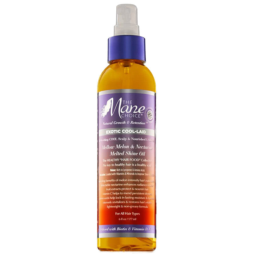 The Mane Choice Exotic Cool Laid Mellow Melon & Nectarine Melted Shine Oil (6oz)