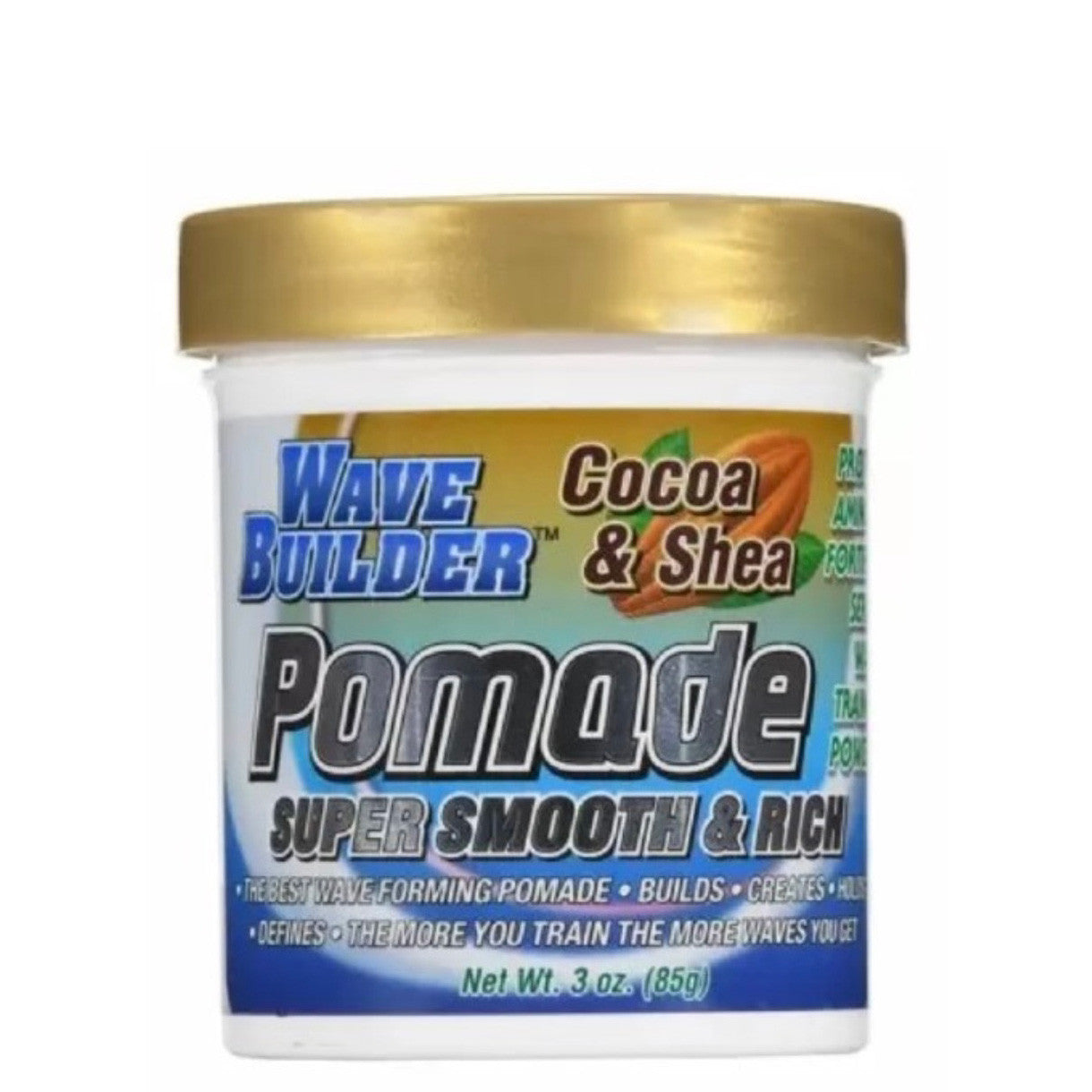 WaveBuilder Super Smooth And Rich Cocoa & Shea Pomade (3 oz)