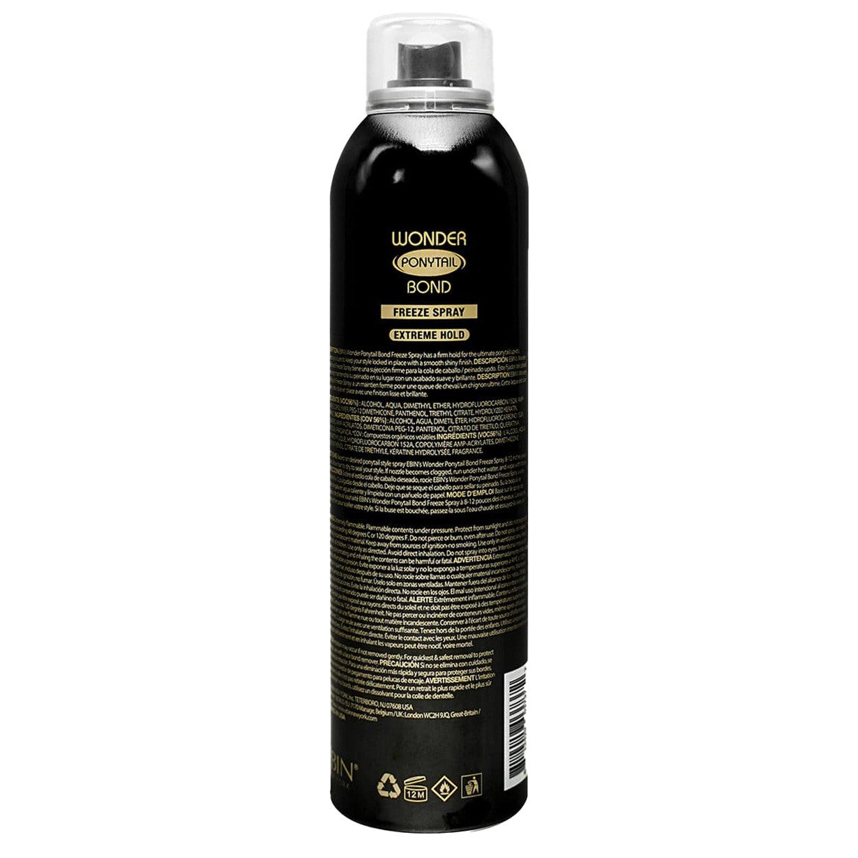 Ebin New York Wonder Ponytail Bond Freeze Spray (8 oz)