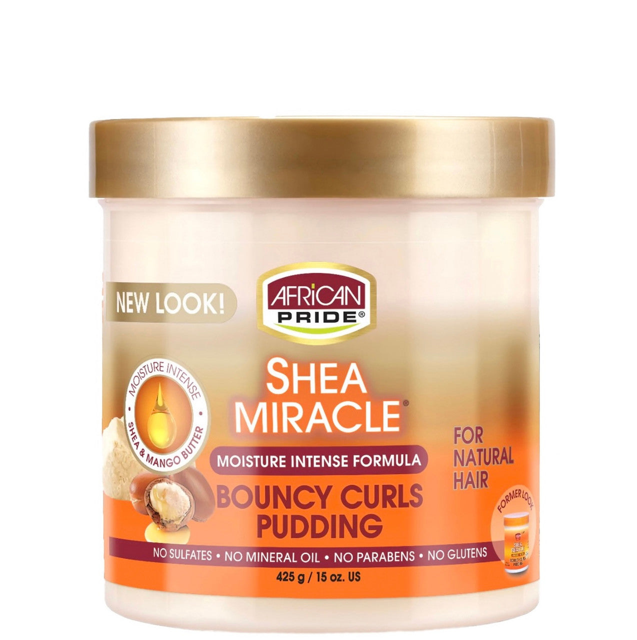 African Pride Shea Miracle Bouncy Curls Pudding