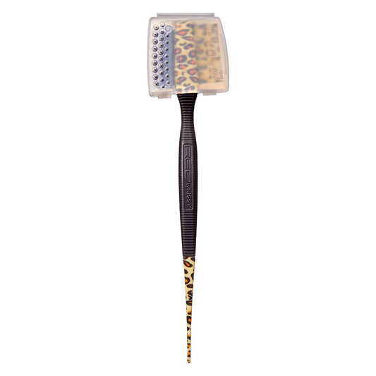 RED 100% Boar Bristles 3 IN 1 Edge Styler Plus with Case