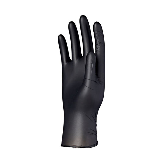 RED Black Vinyl Gloves (8pcs)