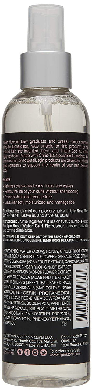 TGIN Rose Water Curl Refresher