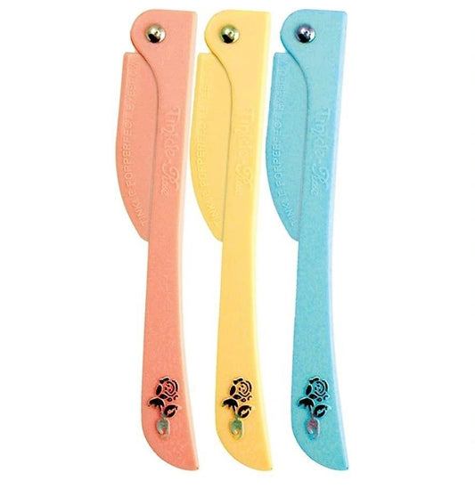 DREAM WORLD Folding Edge Eyebrow Razors (3 Pcs/pk)