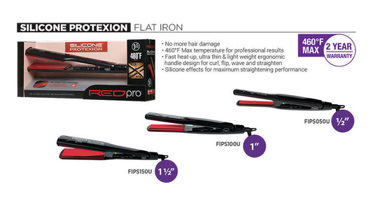 RED Pro Silicon Protexion Flat Iron