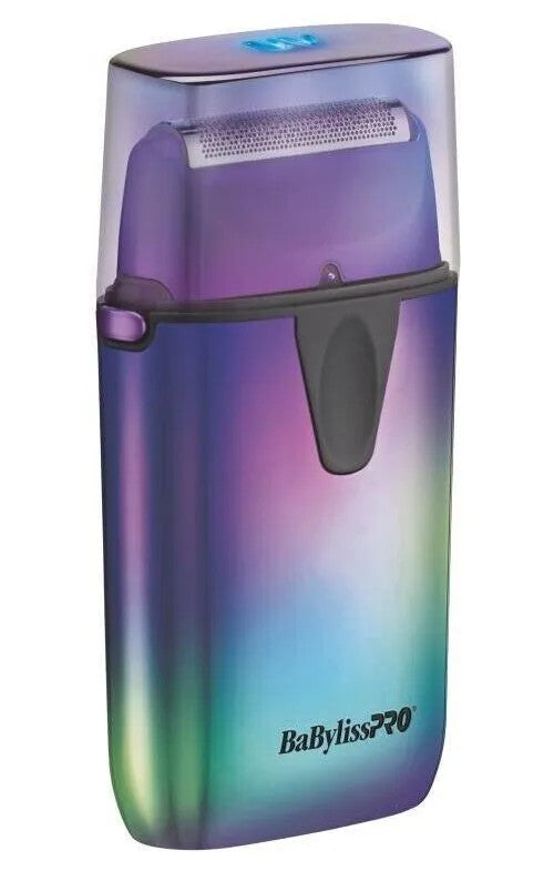 BaBylissPRO UVFOIL Iridescent UV-Disinfecting Metal Single-Foil Shaver