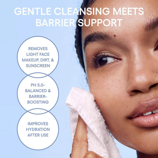 LANEIGE Mini Water Bank Gentle Gel Cleanser with Hyaluronic Acid (2.7oz)