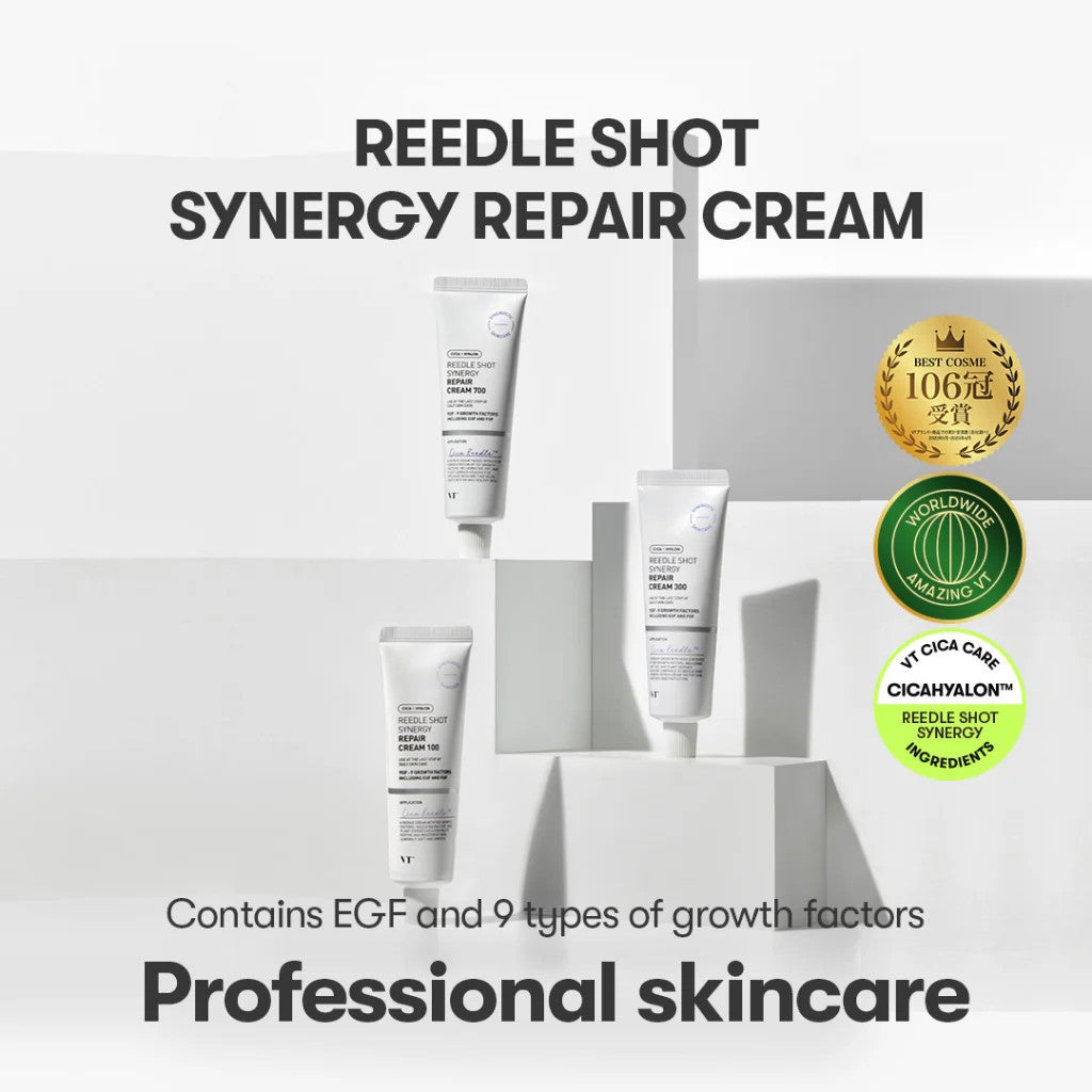 VT COSMETICS Reedle Shot Synergy Repair Cream 300 (1.69oz)