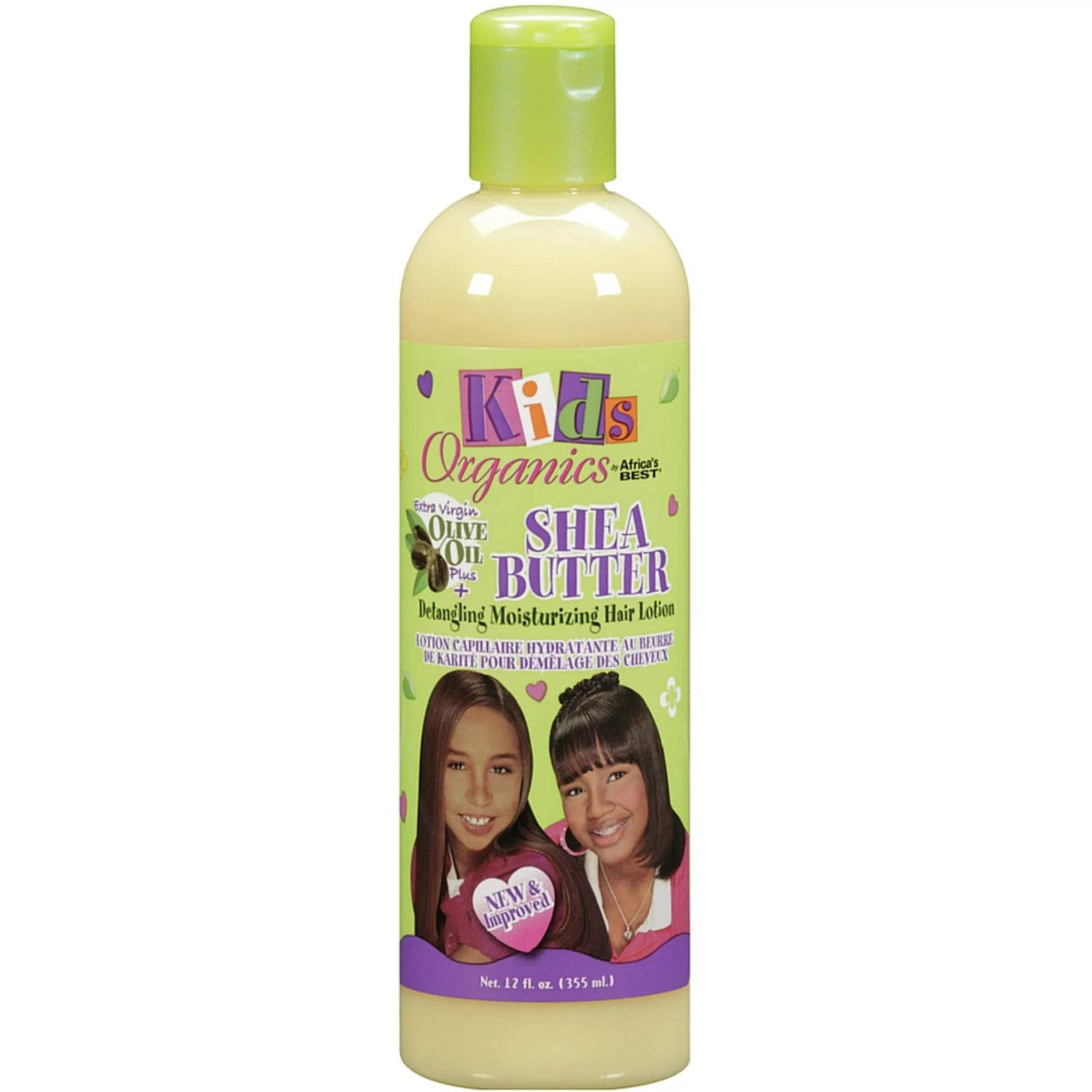 Africa's Best Kids Organics Shea Butter Detangling Moisturizing Hair Lotion (12 oz)