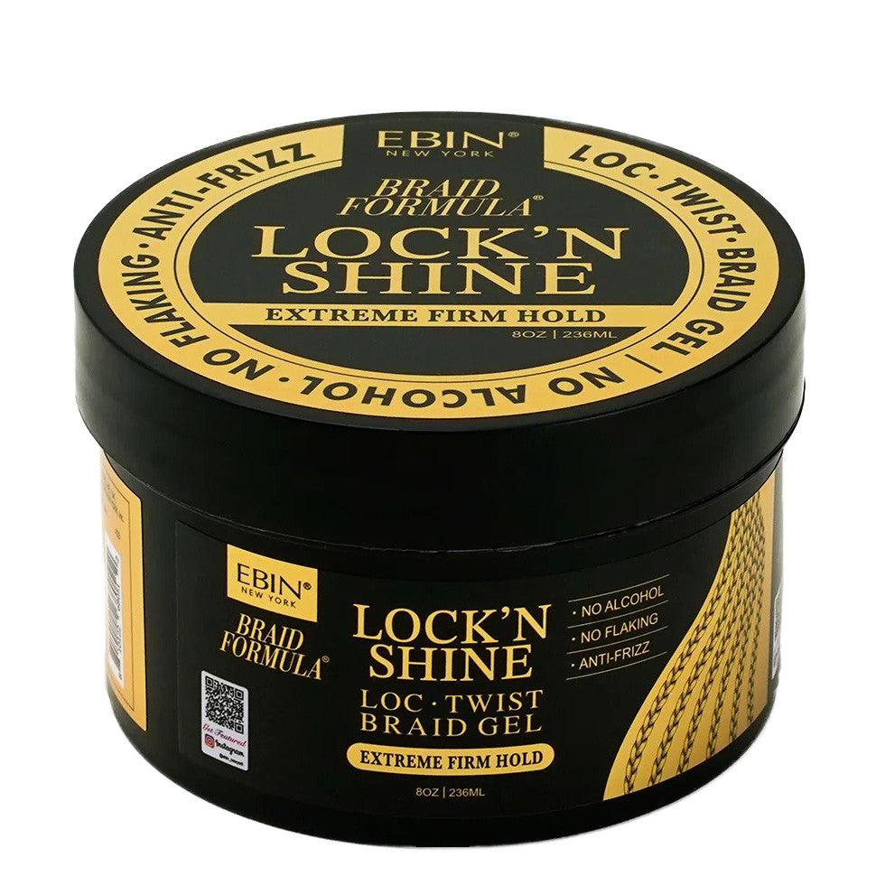 Ebin New York Braid Formula Lock N Shine (8 oz)