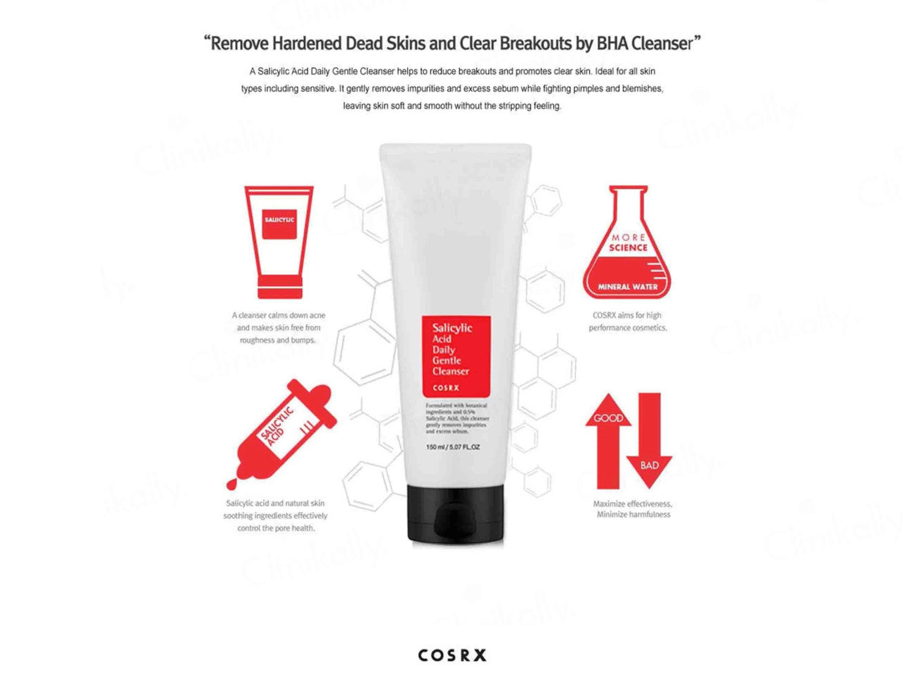 COSRX Salicylic Acid Daily Gentle Cleanser (5.07 oz)