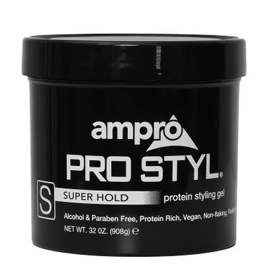 Ampro Pro Style Ultra Hold Protein Styling Gel - Super Hold (32 oz)