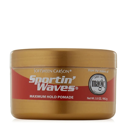 Softsheen Carson Sportin Waves Maximum Hold Pomade (3.5 oz)