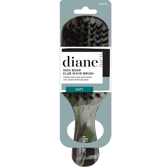 DIANE 100% Boar Softy Club Brush (Camo)