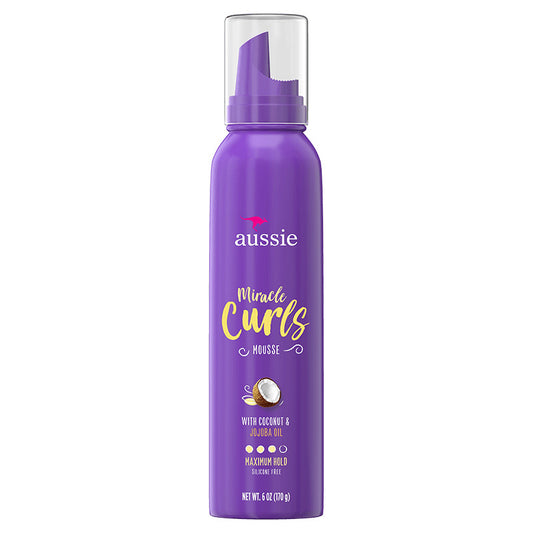 Aussie Miracle Curls Hair Mousse (6 oz)
