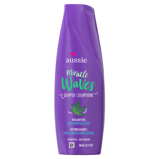 Aussie Miracle Waves Shampoo (12.1 oz)
