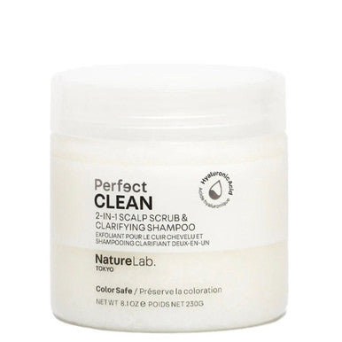 NatureLab. Tokyo Perfect Clean 2-In-1 Scalp Scrub & Clarifying Shampoo (8.1 oz)