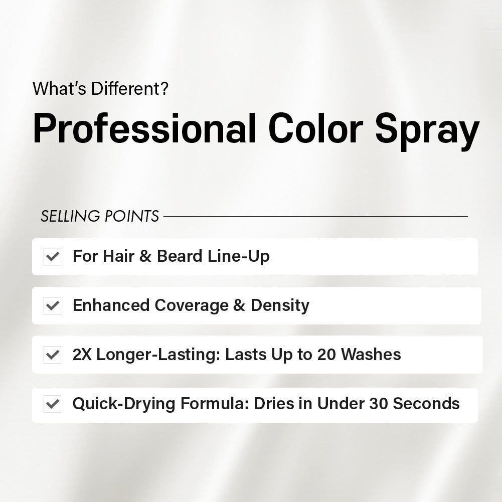 RED Groomane Beard & Lineup Color Spray (6.6oz)