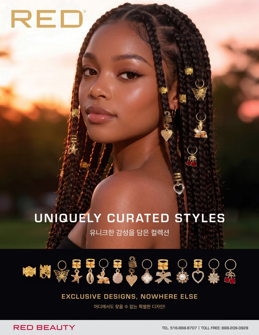 RED Premium Luxury Braid Charms (HZ110-HZ123)
