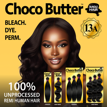 Choco Butter 100% Virgin Human Hair Multi Pack - Straight