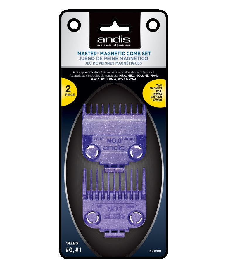 ANDIS Master Magnetic Comb Set