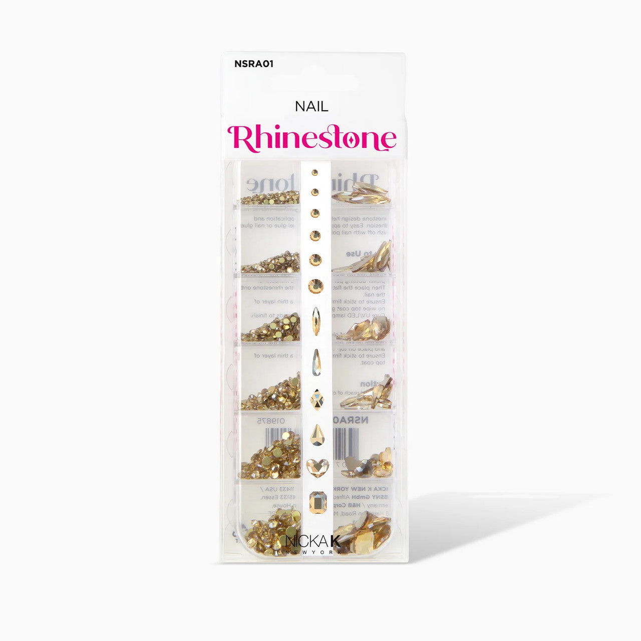NICKA K Nail Art Rhinestones (01-06)